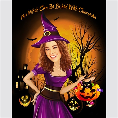 Hocus Pocus Caricature from Photo - myDaVinci